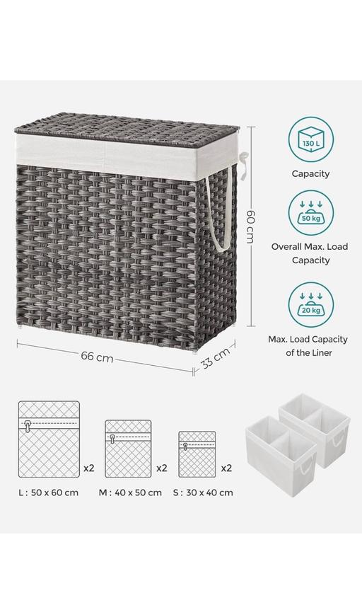 Buy & Sell Sheffield Sheffield - Photos for SONGMICS Laundry Basket