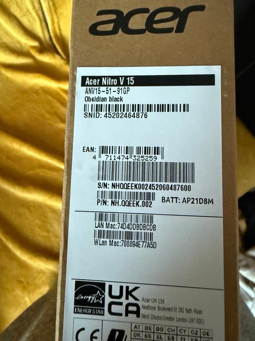 Buy & Sell Redcar Redcar and Cleveland - Photos for acer nitro v15 I9 gaming pc