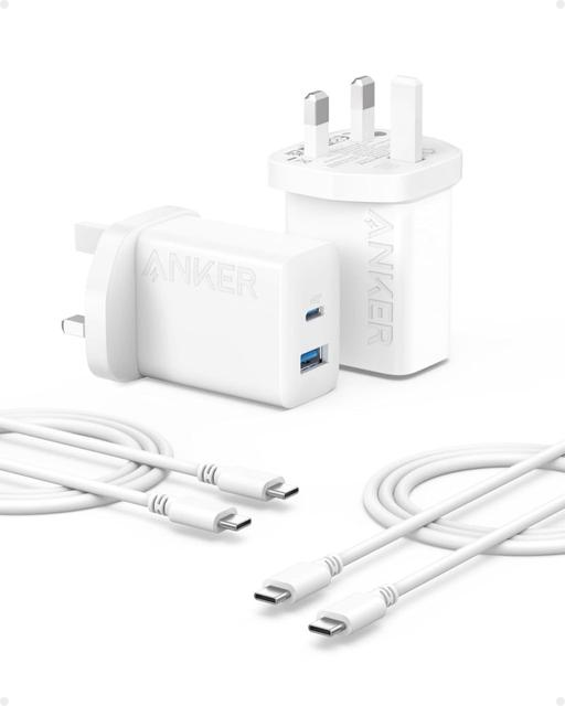 Buy & Sell Church End North London - Photos for Anker 20W USB-C Charger 2-Pack + Cables (UK)
