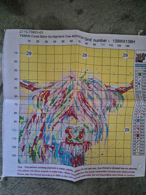 Buy & Sell Crumpsall Manchester - Photos for new Highland Cow Embroidery Set