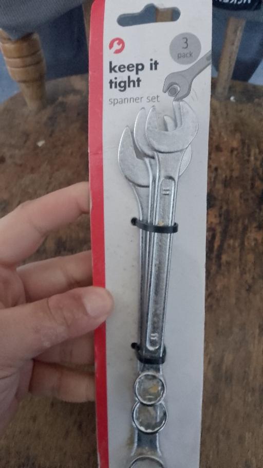 Buy & Sell Welling Bexley - Photos for 3 piece Spanner set never used 11mm 13mm 17mm