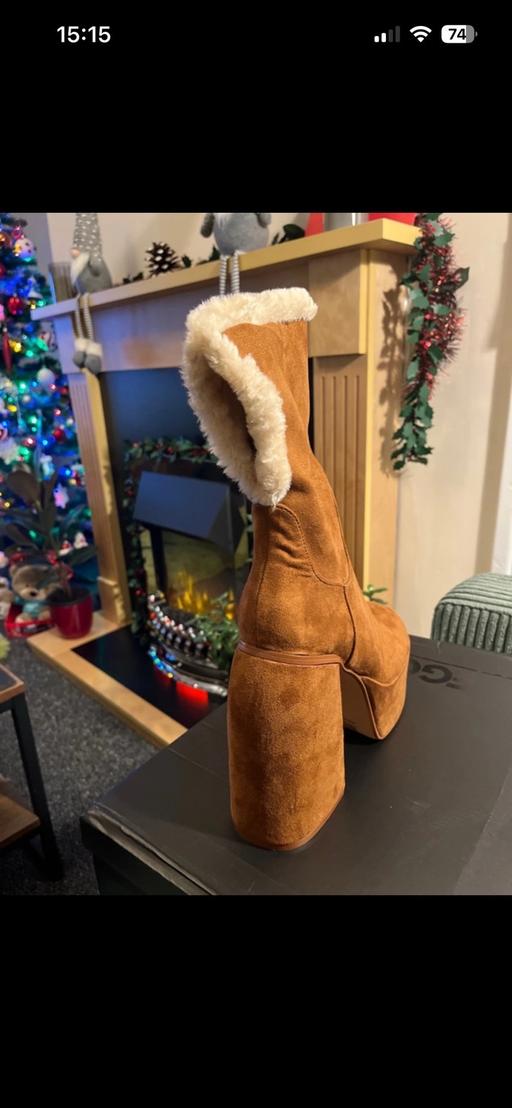 Buy & Sell Kings Heath Birmingham - Photos for EGO Tan brown faux suede boots