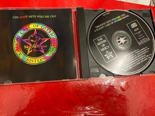 Buy & Sell Clevedon North Somerset - Photos for SISTERS OF MERCY HITS VOL1 OVERBOMBING CD