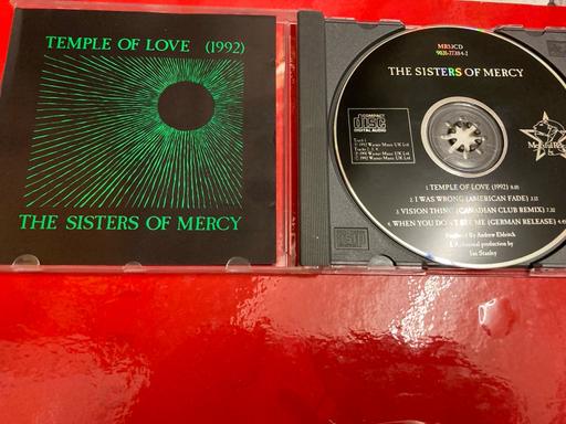 Buy & Sell Clevedon North Somerset - Photos for SISTERS OF MERCY TEMPLE OF LOVE CD 1992