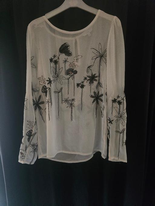 Buy & Sell Swingbrow Fenland - Photos for Next Sheer Floral Blouse – Size 10