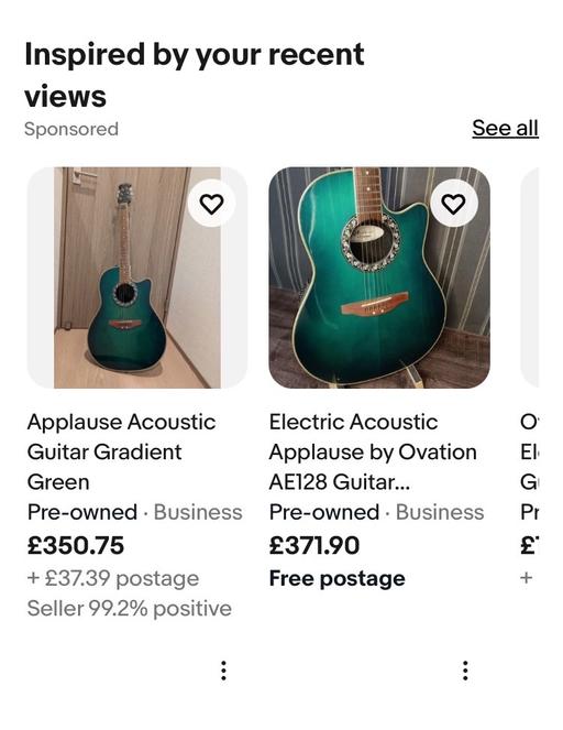 Buy & Sell Radbourne Common South Derbyshire - Photos for Guitar