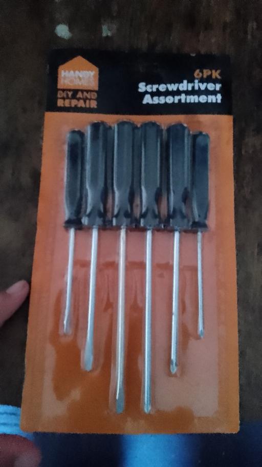 Buy & Sell Welling Bexley - Photos for pack of 6 screwdrivers never opened