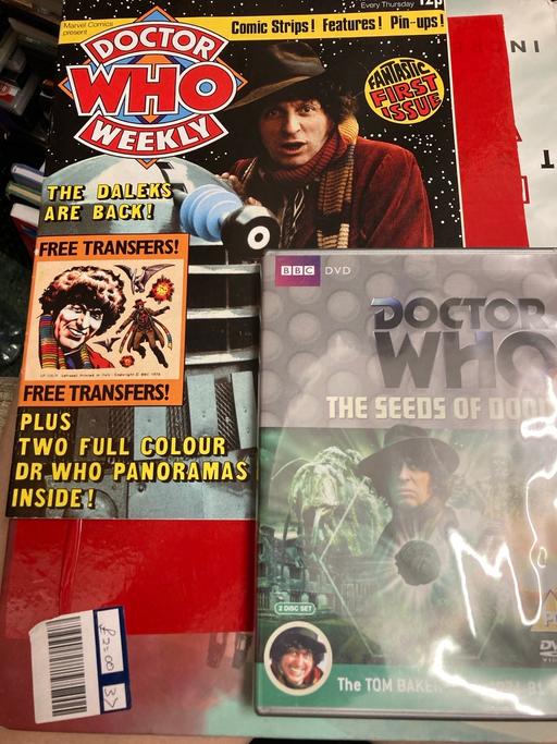 Buy & Sell Clevedon North Somerset - Photos for DOCTOR WHO NO 1 WEEKLY AND DVD 1979