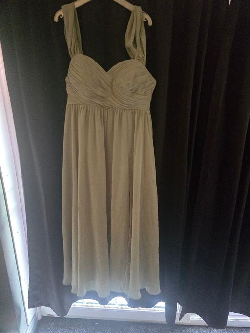 Buy & Sell Swingbrow Fenland - Photos for LAVETIR Flowing Chiffon Dress – Sage Green 🌿
