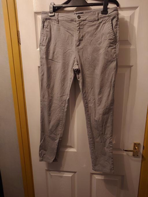 Buy & Sell Loughborough Charnwood - Photos for Mens grey Chinos size 34W 30L