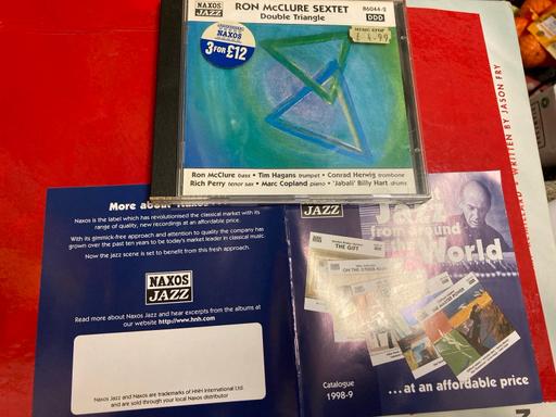 Buy & Sell Clevedon North Somerset - Photos for RON MCCLURE DOUBLE TRIANGLE UNPLAYED CD