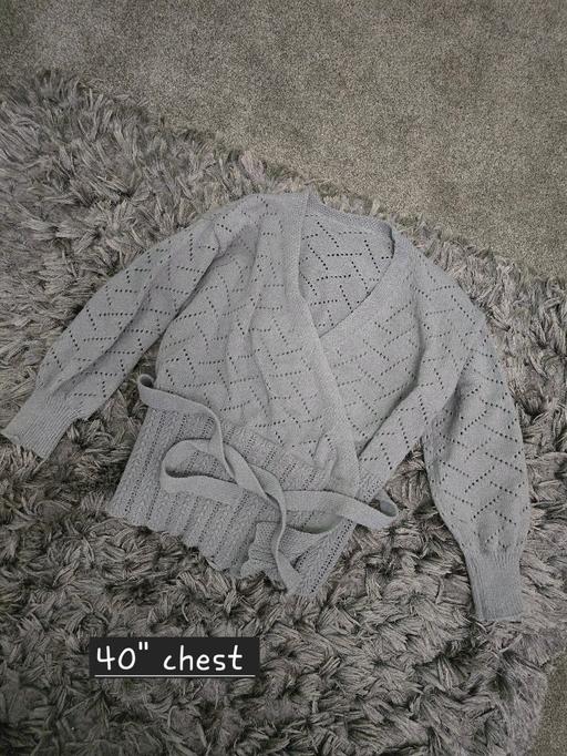 Buy & Sell Rowley Regis Sandwell - Photos for Grey wrap cardi - large
