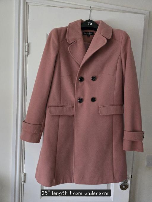 Buy & Sell Oldbury Sandwell - Photos for Miss Selfridge pink pea coat 💗 uk12