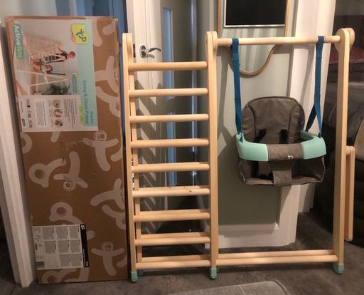 Buy & Sell Romford Havering - Photos for TP Active Tots Wooden Swing and Climb Frame