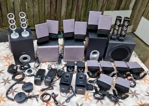 Buy & Sell White Hart Lane Station North London - Photos for 9x speaker systems + extras, Asus tablet