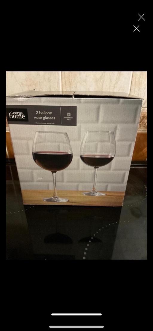 Buy & Sell Birchills Walsall - Photos for 2 Ballon wine glass’s