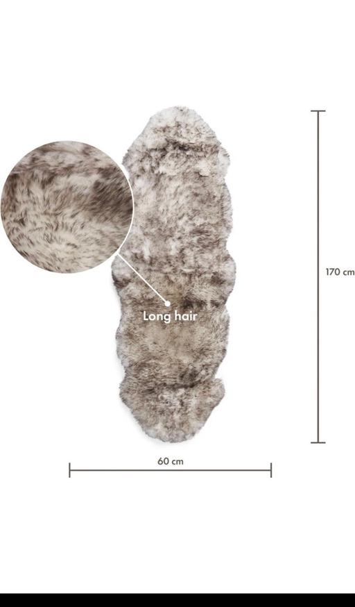 Buy & Sell Sheffield Sheffield - Photos for Real sheepskin rug or throw it 170x60 cm