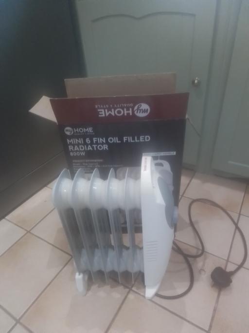 Buy & Sell Streetly Walsall - Photos for MY STYLE MINI 6 FIN OIL FILLED RADIATOR 800W