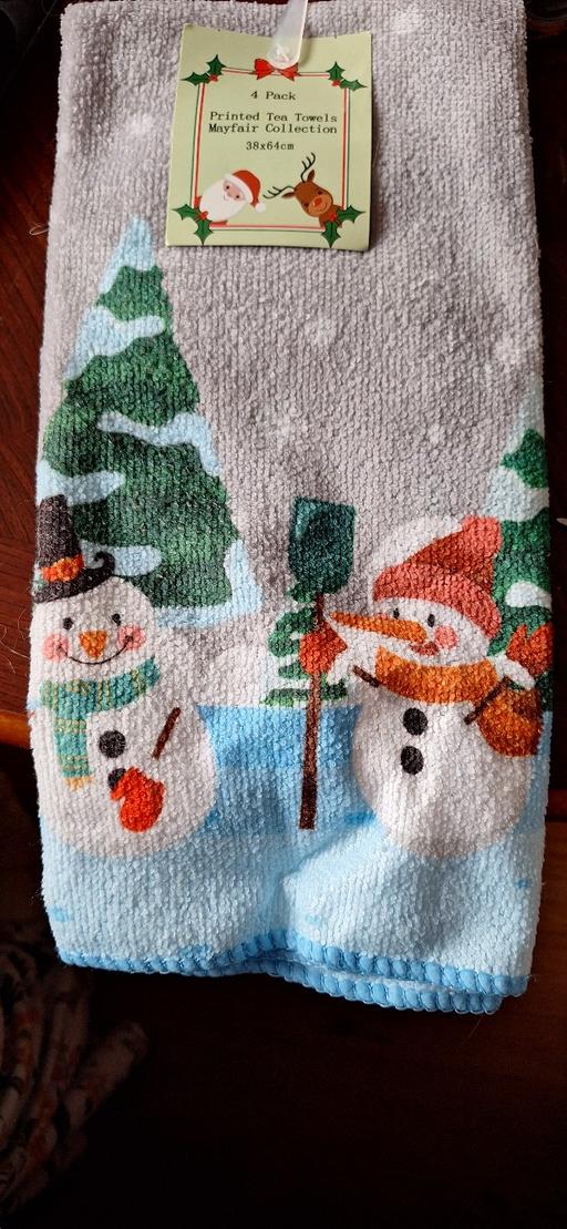 Buy & Sell West Bromwich Sandwell - Photos for Xmas printed tea towels x4