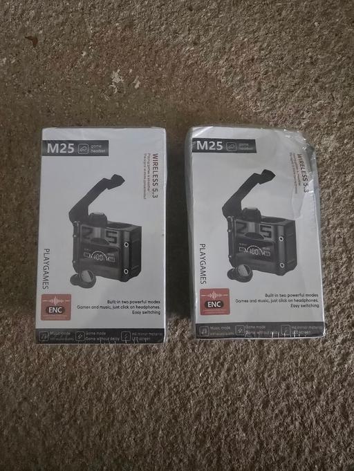 Buy & Sell Swingbrow Fenland - Photos for M25 Wireless Gaming Earbuds ENC Noise Cancel