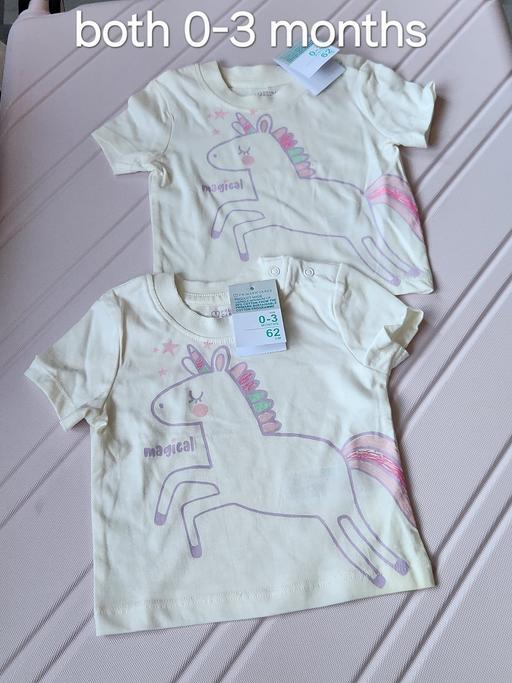 Buy & Sell Castle Bromwich Solihull - Photos for baby girl 2pack unicorn t shirts