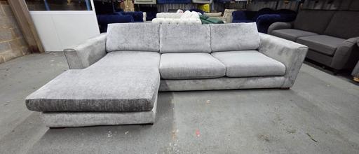 Buy & Sell Cheslyn Hay South Staffordshire - Photos for Sofology Majestica Corner Sofa – Silver