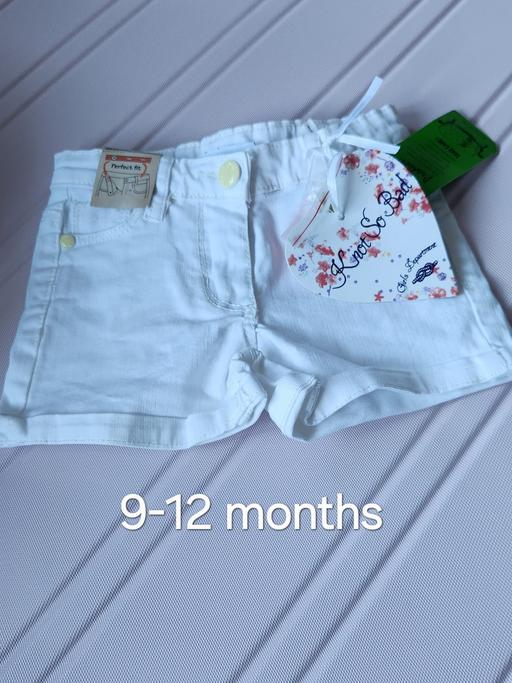 Buy & Sell Castle Bromwich Solihull - Photos for baby girl white shorts