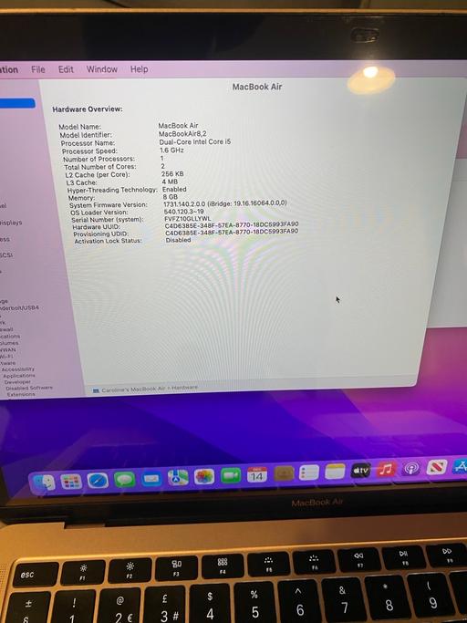 Buy & Sell Lambeth South East London - Photos for Apple MacBook Air 13” (2019)