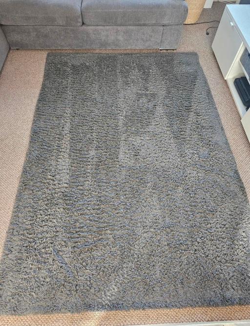 Buy & Sell Weston Point Halton - Photos for DUNELM charcoal grey rug