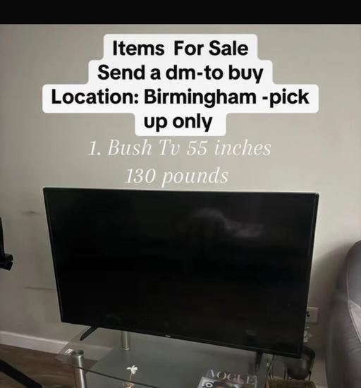 Buy & Sell Newhall Street Birmingham - Photos for 55 inch bush tv
