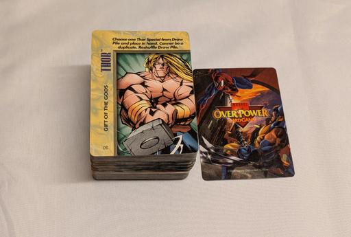 Buy & Sell Anerley South East London - Photos for joblot of vintage marvel overpower cards