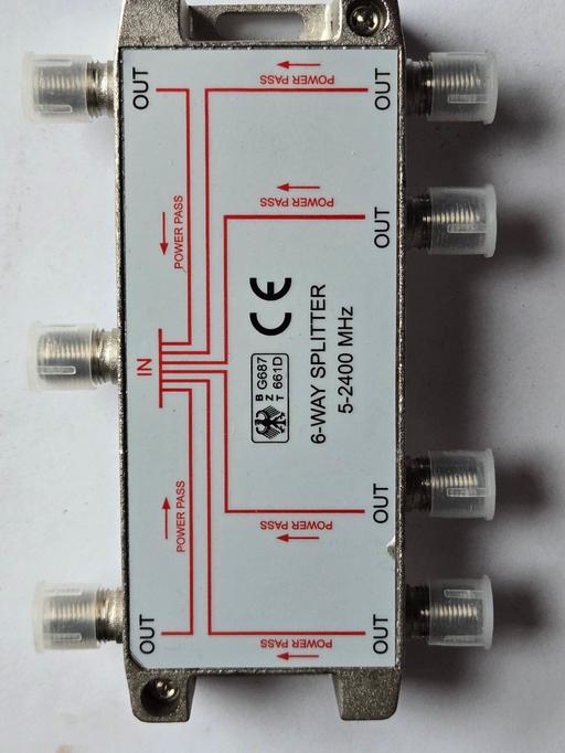 Buy & Sell South Wimbledon South West London - Photos for SIX WAY SPLITTER WITH SCREWS