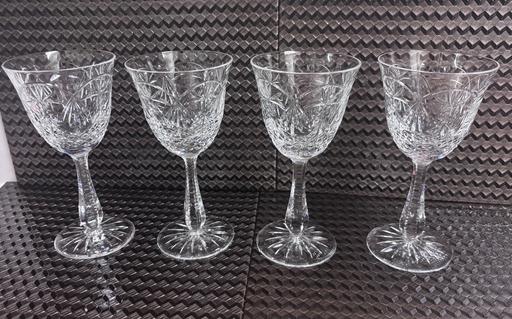 Buy & Sell Shepherd`s Bush West London - Photos for 4 Vintage Crystal Glasses