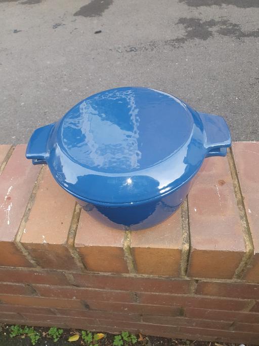 Buy & Sell Pensnett Dudley - Photos for Nacco , Cast Iron Blue Enamel Cooking Pot ,