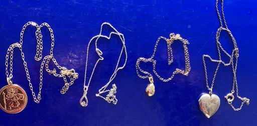 Buy & Sell Yeovil Somerset - Photos for 4x9ct gold & silver necklaces 375 & 925