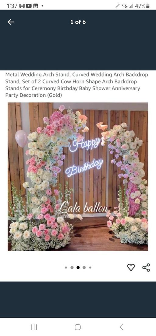 Buy & Sell Smethwick Sandwell - Photos for brand new curved arch backdrop stand