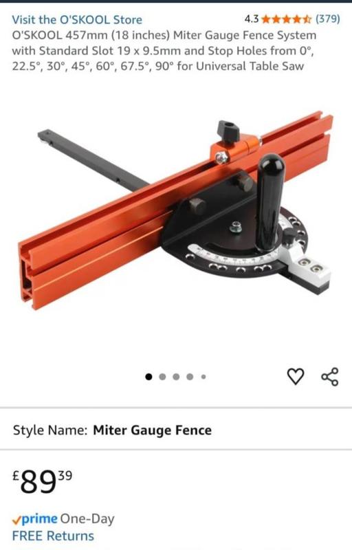 Buy & Sell Smethwick Sandwell - Photos for brand new miter gauge and fence