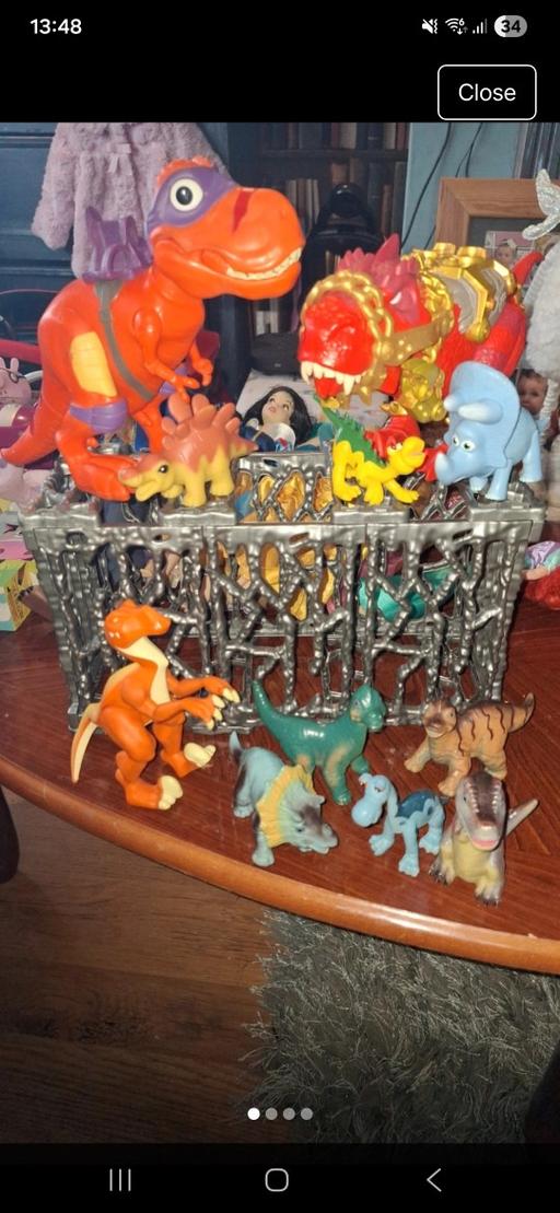 Buy & Sell West Bromwich Sandwell - Photos for Dinosaurs mixed bundle with cage