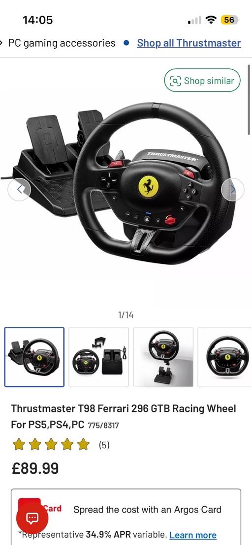 Buy & Sell Premier Business Park Walsall - Photos for Gaming wheel an paddle for PlayStation/pc