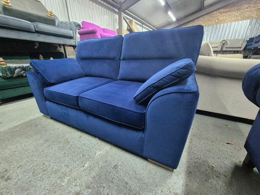 Buy & Sell Oxley Wolverhampton - Photos for Next Stamford Highback Plush Velvet 2 Seater
