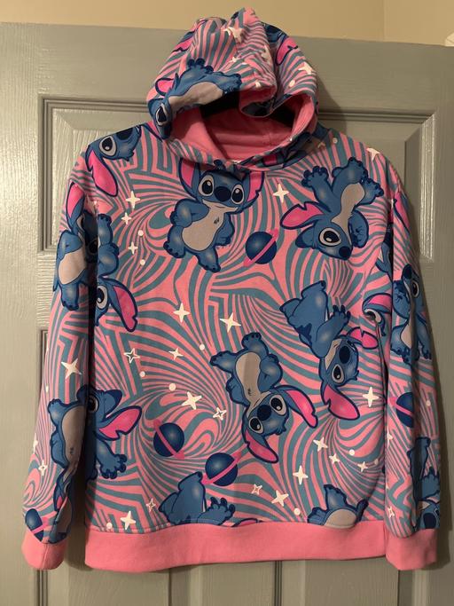 Buy & Sell Conisbrough Doncaster - Photos for Age 11 years stitch lilo hoody pink blue
