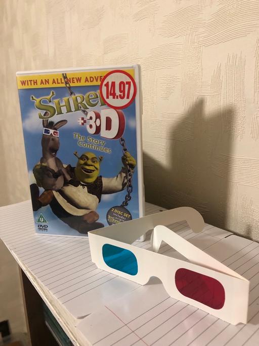 Buy & Sell Bamber Bridge South Ribble - Photos for Shrek + 3D - 2 Disc Set - DVD & Glasses