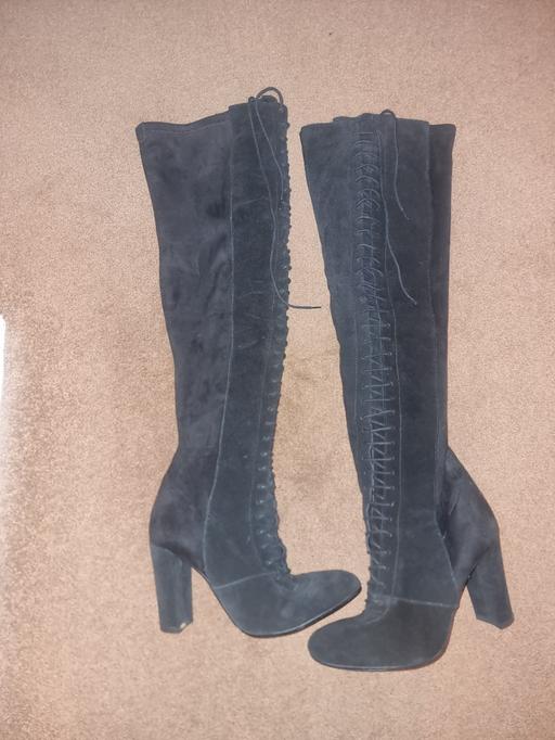 Buy & Sell Hockley Birmingham - Photos for Black Lace Up Knee High Boots