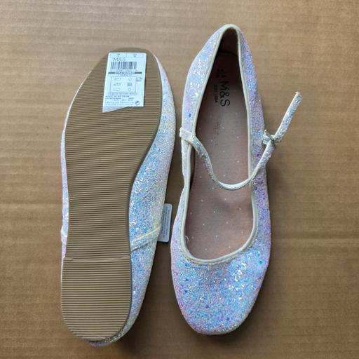 Buy & Sell Amblecote Dudley - Photos for M&S Glitter Mary Jane Flats Shoes UK 5 EU 38