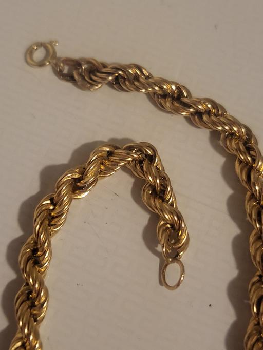 Buy & Sell King Cross Calderdale - Photos for like new 9ct gold rope bracelet