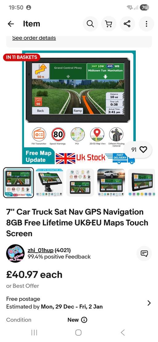 Vehicles Birmingham Solihull - Photos for sat navigation