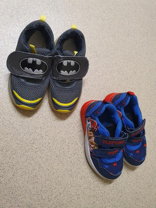 Buy & Sell Harrow on the Hill North West London - Photos for Batman & Paw Patrol trainers - both size 9