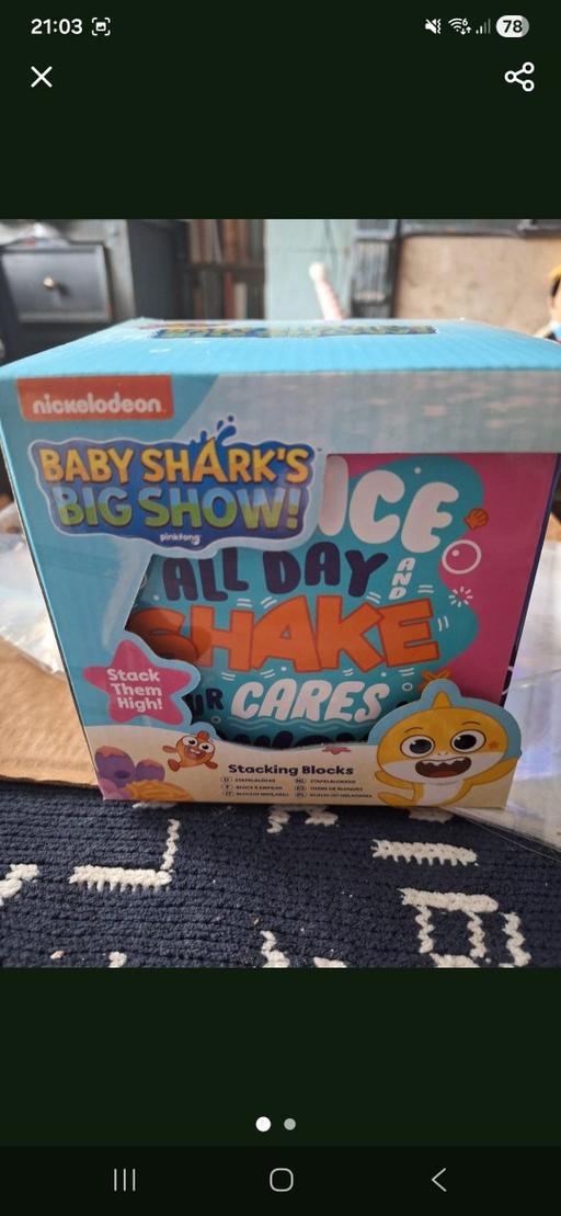 Buy & Sell West Bromwich Sandwell - Photos for Baby Shark stacking cubes