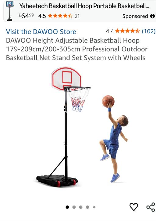 Buy & Sell Rhigos Rhondda Cynon Taf - Photos for daewoo portable basketball hoop