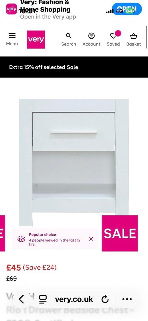 Buy & Sell Wednesbury Sandwell - Photos for Bed side table